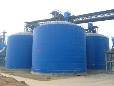 银川水泥钢板库改造