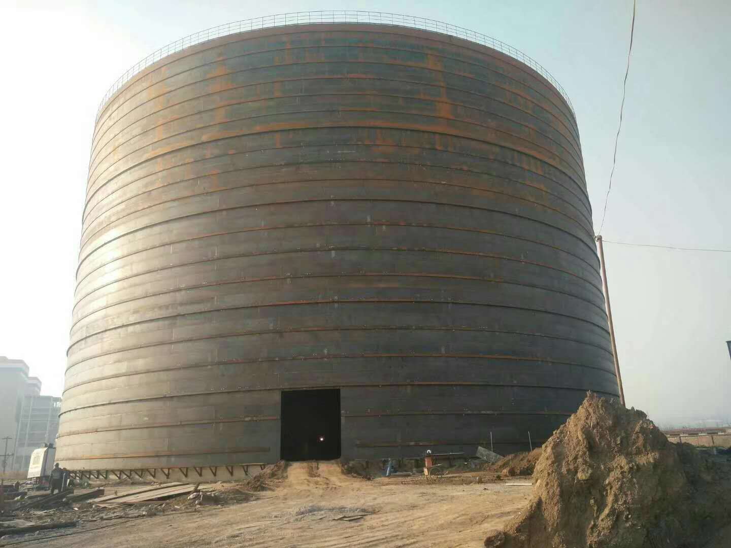 银川承建大型钢板库的好处及原理