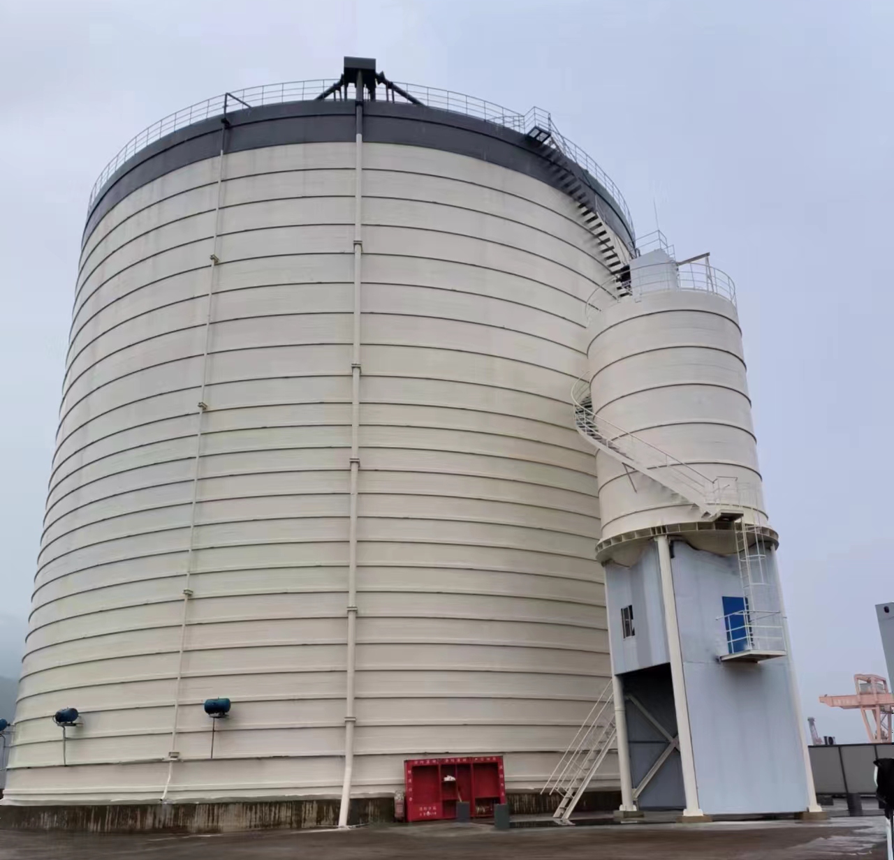 银川10万吨水泥钢板库