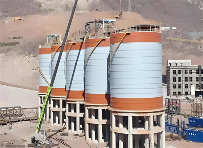 银川高架钢板仓